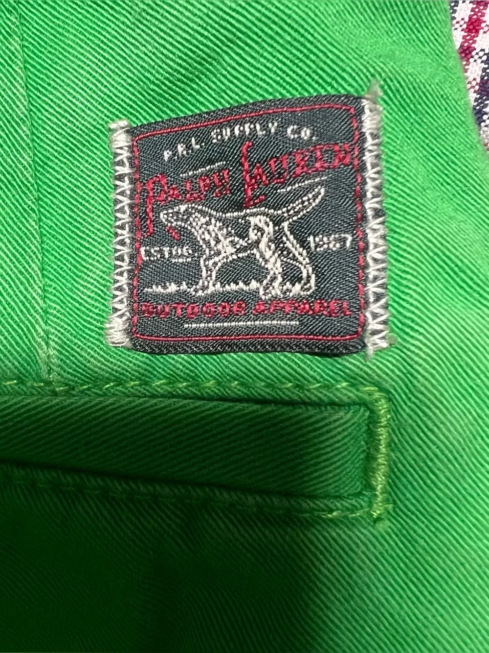Polo Ralph Lauren Country Huntsman Shorts Mens 32/34 Green
